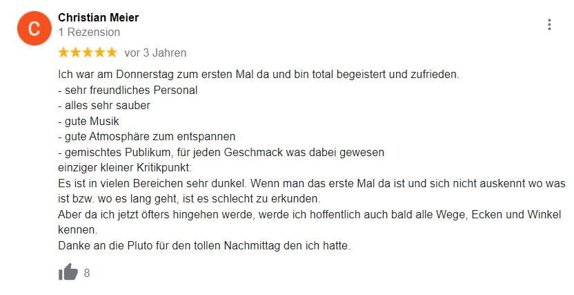 Pluto Rezension 2